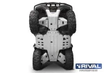 444.7124.1 RIVAL Комплект алюминиевой защиты днища Yamaha Grizzly 700