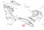 705016452 Пластиковый порог правый Can-Am BRP Maverick R