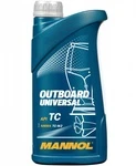 7208 MANNOL 2-TAKT OUTBOARD Universal Масло Моторное Минеральное 2Т Двухтактное 1 Литр Для ПЛМ