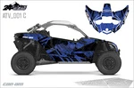 Наклейки VEL на багги BRP Can-Am Maverick X3