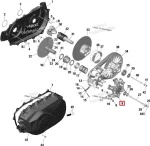 420280664 Паук Ведущего Вариатора Для BRP Can Am Renegade, Outlander