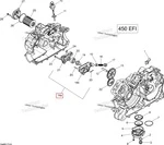 420296507 Маслонасос Для BRP Can Am 420610221, 420610570