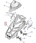 5459678-266 Капот Черный Для Polaris MATRYX 5459678-293, 5459678-599, 5459678-686, 5459678-689, 5459678-804, 5459678-849, 5459678-886, 5459678-927