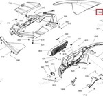 705015330 Накладка Переднего Крыла Правая Серая Для BRP Can Am Maverick Turbo