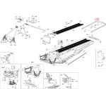 518327554 Бампер Задний Черный Для BRP Lynx 3700