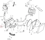 605354450 Шланг Системы Охлаждения Двигателя Для Ski Doo Skandic, Expedition