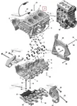 420881176 Блок Цилиндров Для BRP Can Am Maverick R