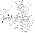 3007-849 Восстановленный Цилиндр Для Arctic Cat M800 3007-849 Восстановленный Цилиндр Для Arctic Cat M800