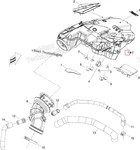 508000778 Воздуховод Для Ski Doo 1200 508000544, 508000694