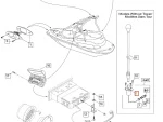 204470642 BRP Опора для крепления лампы, задняя, т.м