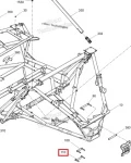 705206854 Пластина Задних Тяг Для BRP Can Am Maverick 705206073