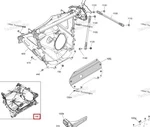 518335290 E - Модуль Рамы Для Ski Doo FREERIDE, SUMMIT REV Gen5