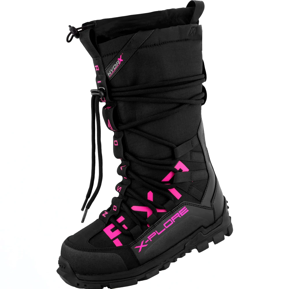 Ботинки FXR X-Plore с утеплителем Black/Fuchsia 220732-1090