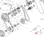 504153627 Винт Регулировочный Для КПП Для Ski Doo SKANDIC, EXPEDITION