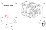 SM-01313-2 SPI Щетки Электрического Стартера Для Polaris 0451411