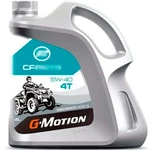 G MOTION Масло Моторное Полусинтетическое 4T Четырехтактное 5W-40 4 Литра Для CF