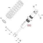 505074741 Амортизатор Передней Подвески Для BRP Lynx BOONDOCKER DS