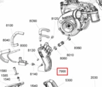 512061538 Масляный бачок турбины Ski-Doo BRP