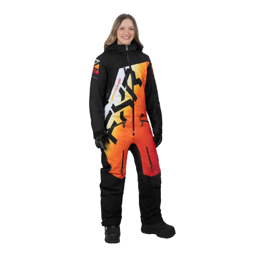 Комбинезон FXR CX без утеплителя Black/Sunrise, 232940-1035