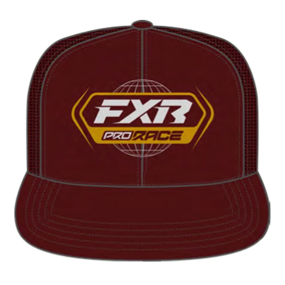 Бейсболка FXR Race Div  Merlot/Gold, Adult, 251642-2762-00