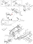 517288400 Кронштейн Капота Правый Для Ski Doo