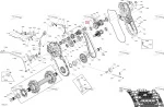 504153165 Подшипник КПП Для Ski Doo