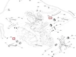 707002550 Подушка Двигателя Для BRP Can Am Maverick 707001807, 707002952
