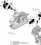 420630271 Прокладка Помпы Для BRP Can Am