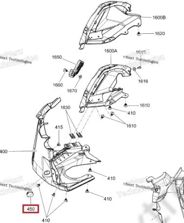414916600 Заглушка Для Ski Doo 414916600 Заглушка Для Ski Doo