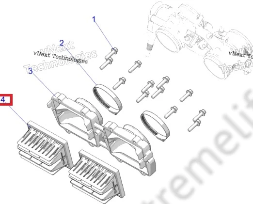1206265 Клапан Впускной Для Polaris 850 1206265 Клапан Впускной Для Polaris 850