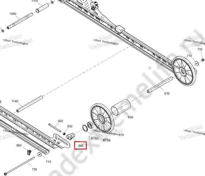 503196246 Крепеж Ролика Гусеницы Для Ski Doo 503196246 Крепеж Ролика Гусеницы Для Ski Doo