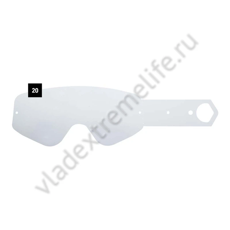 Комплект отрывных линз Spy Optic Klutch/Whip/Targa3 20 шт, 052026183007