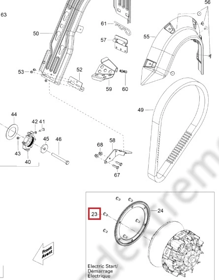 250000243 Болт Для Ski Doo 250000751 250000243 Болт Для Ski Doo 250000751