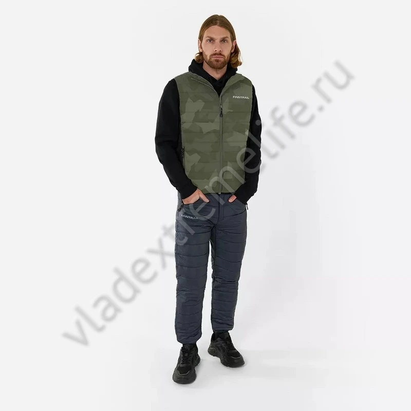 Терможилет FINNTRAIL 1506 Thermal Jacket Master vest CamoShadowGreen M Терможилет FINNTRAIL 1506 Thermal Jacket Master vest CamoShadowGreen M