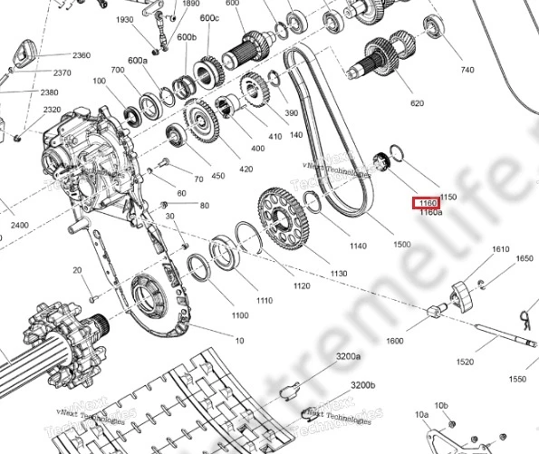 504154019 Крышка КПП Для Ski Doo 504154019 Крышка КПП Для Ski Doo