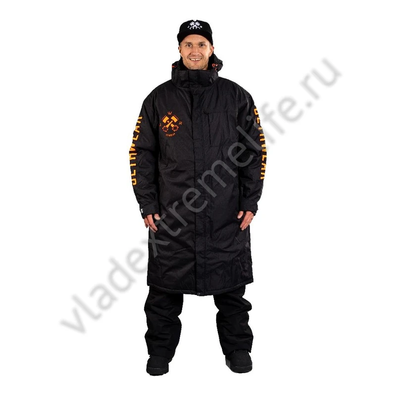 Пальто Jethwear Pit Coat с утеплителем Black/FieryC, L, J1862-001-S