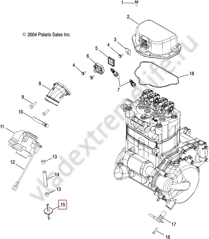 7052038 Клапан Для Polaris 7052038 Клапан Для Polaris