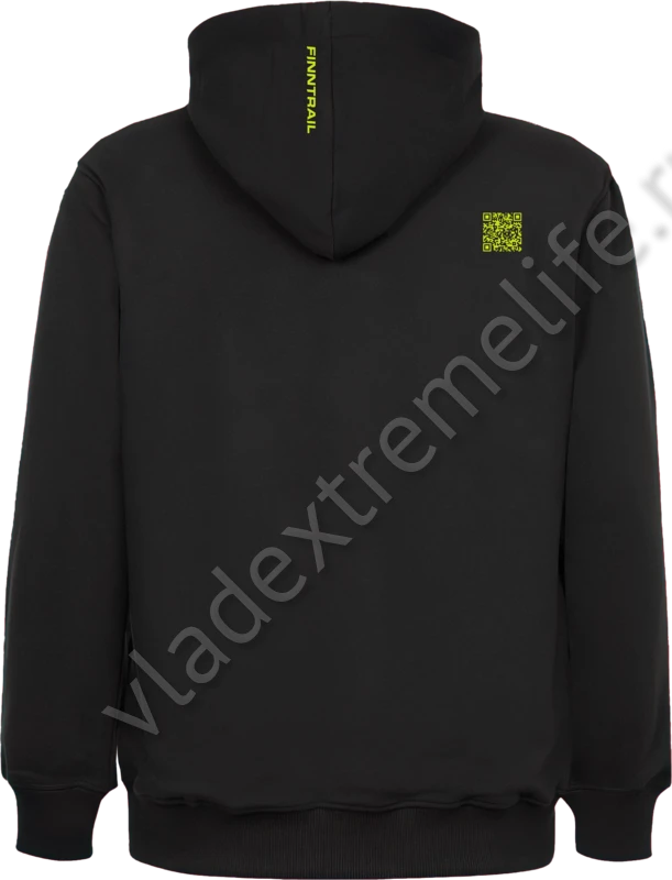 ТОЛСТОВКА ХУДИ FINNTRAIL H-LOGO, black, размер XXL ТОЛСТОВКА ХУДИ FINNTRAIL H-LOGO, black, размер XXL