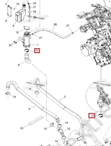 293650045 Хомут Для Ski Doo 293650045 Хомут Для Ski Doo