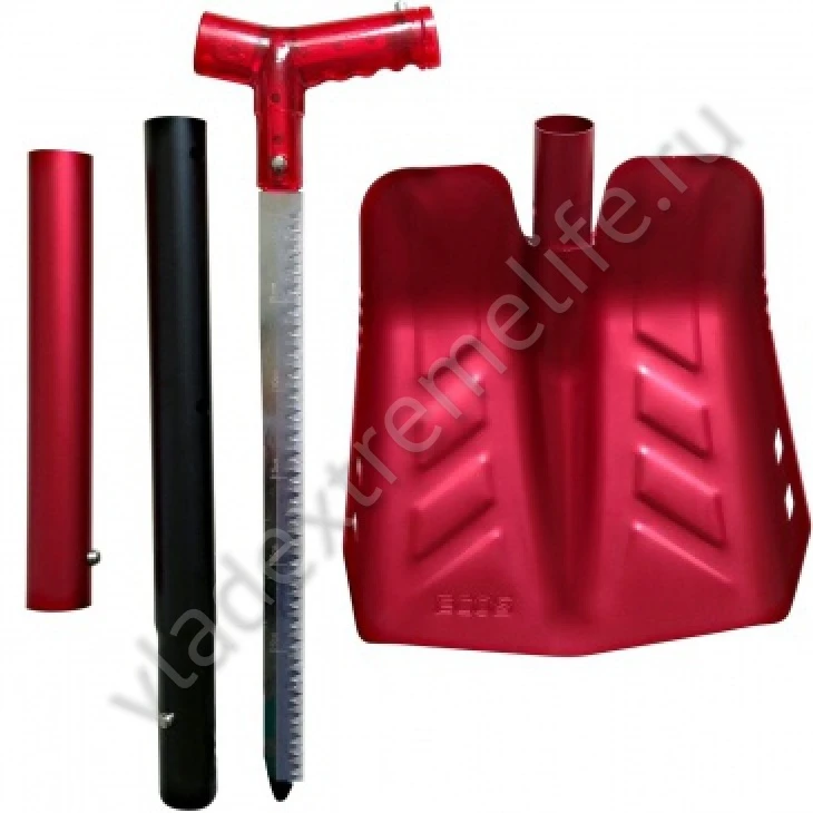 515 ECOS Лопата Телескопическая Алюминиевая Красная С Пилой 515 ECOS Лопата Телескопическая Алюминиевая Красная С Пилой