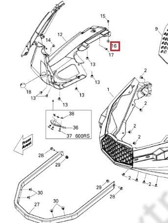 517124300 Шайба Для Ski Doo 517124300 Шайба Для Ski Doo