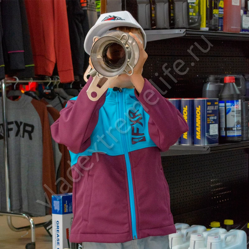 Детская толстовка FXR Helium Softshell Plum/Sky Blue 201520-8253 Детская толстовка FXR Helium Softshell Plum/Sky Blue 201520-8253