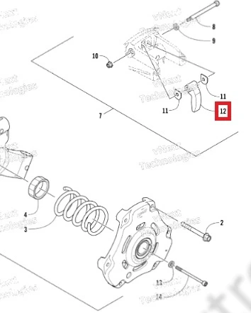 0646-904 Грузики 68 Грамм Для Arctic Cat 0646-904 Грузики 68 Грамм Для Arctic Cat