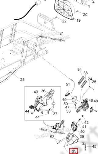 510004415 Дефлектор Правый Для Ski Doo 510004415 Дефлектор Правый Для Ski Doo