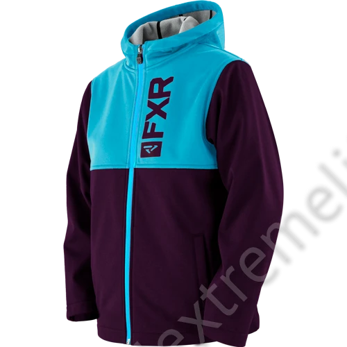 Детская толстовка FXR Helium Softshell Plum/Sky Blue 201520-8253 Детская толстовка FXR Helium Softshell Plum/Sky Blue 201520-8253
