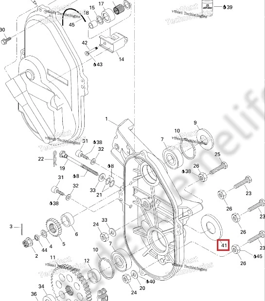 504152076 Сальник Для Ski Doo 581101700 504152076 Сальник Для Ski Doo 581101700