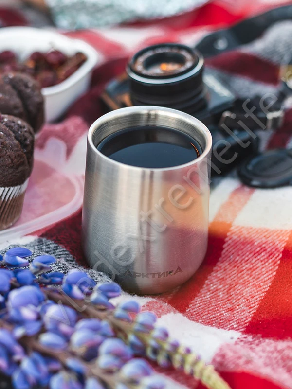 Термостакан без крышки Арктика 0,22л Серебристый 808-220 Термостакан без крышки Арктика 0,22л Серебристый 808-220