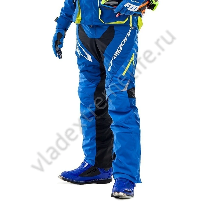 Штаны эндуро DRAGONFLY Freeride Blue-Yellow 400160-450 Штаны эндуро DRAGONFLY Freeride Blue-Yellow 400160-450