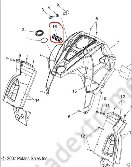 4012090 Кнопка Режимов Табло Для Polaris 4012090 Кнопка Режимов Табло Для Polaris