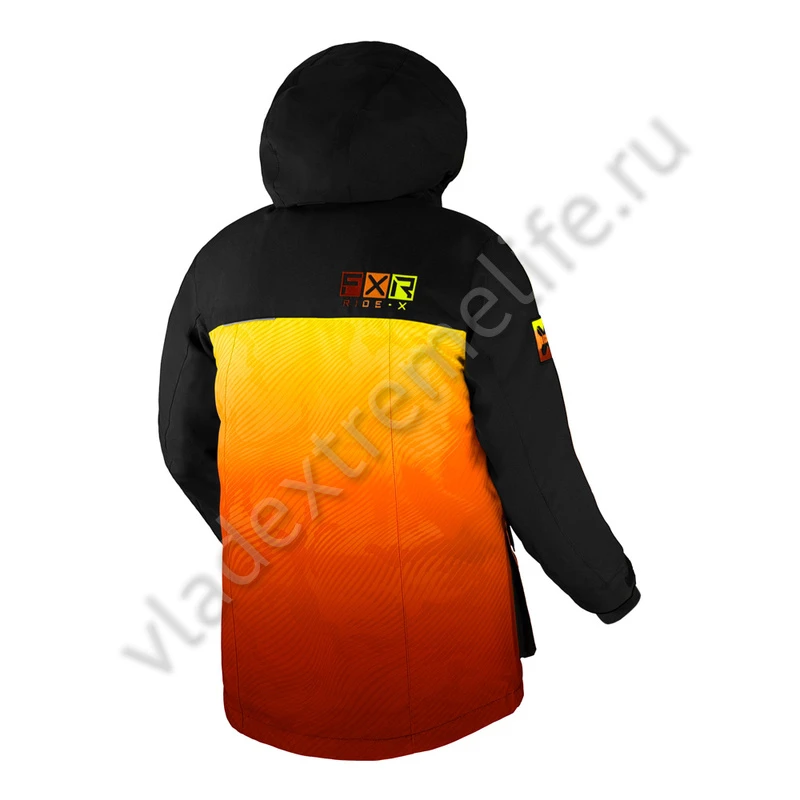 Куртка FXR Kicker с утеплителем Inferno/Black, 14, 220449-2610-14